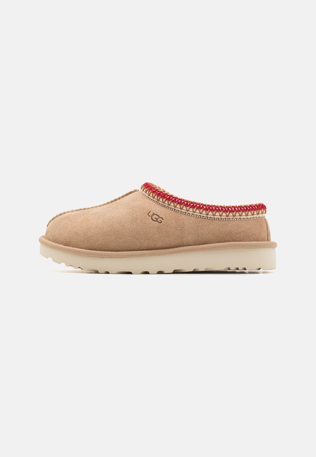 Тапочки TASMAN UGG, цвет sand/dark cherry