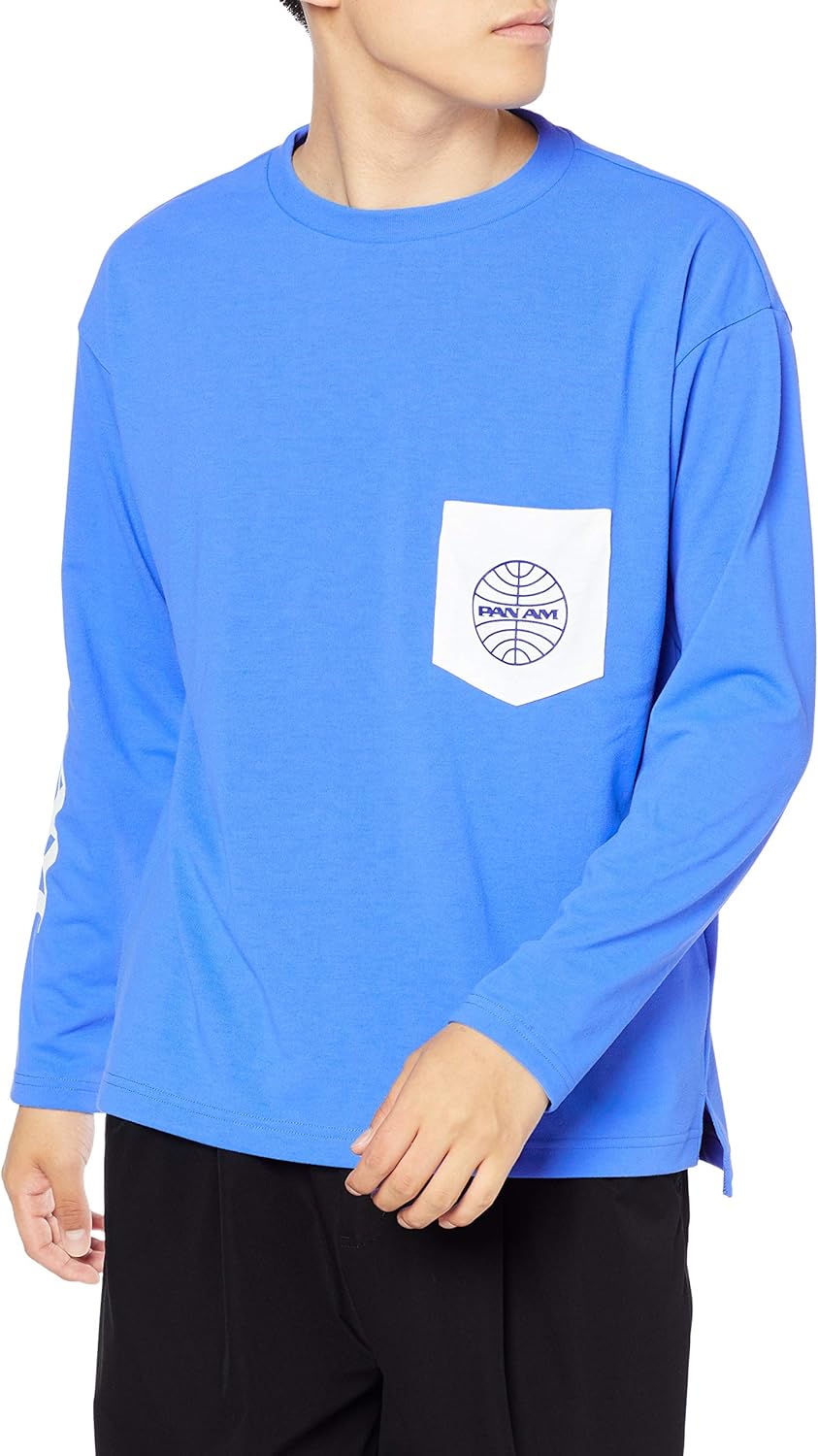 

Футболка с длинным рукавом Mizuno Outdoor Travel & Walking Wear (PANAM) Travel Flight Long T-Shirt B2JA0060, синий