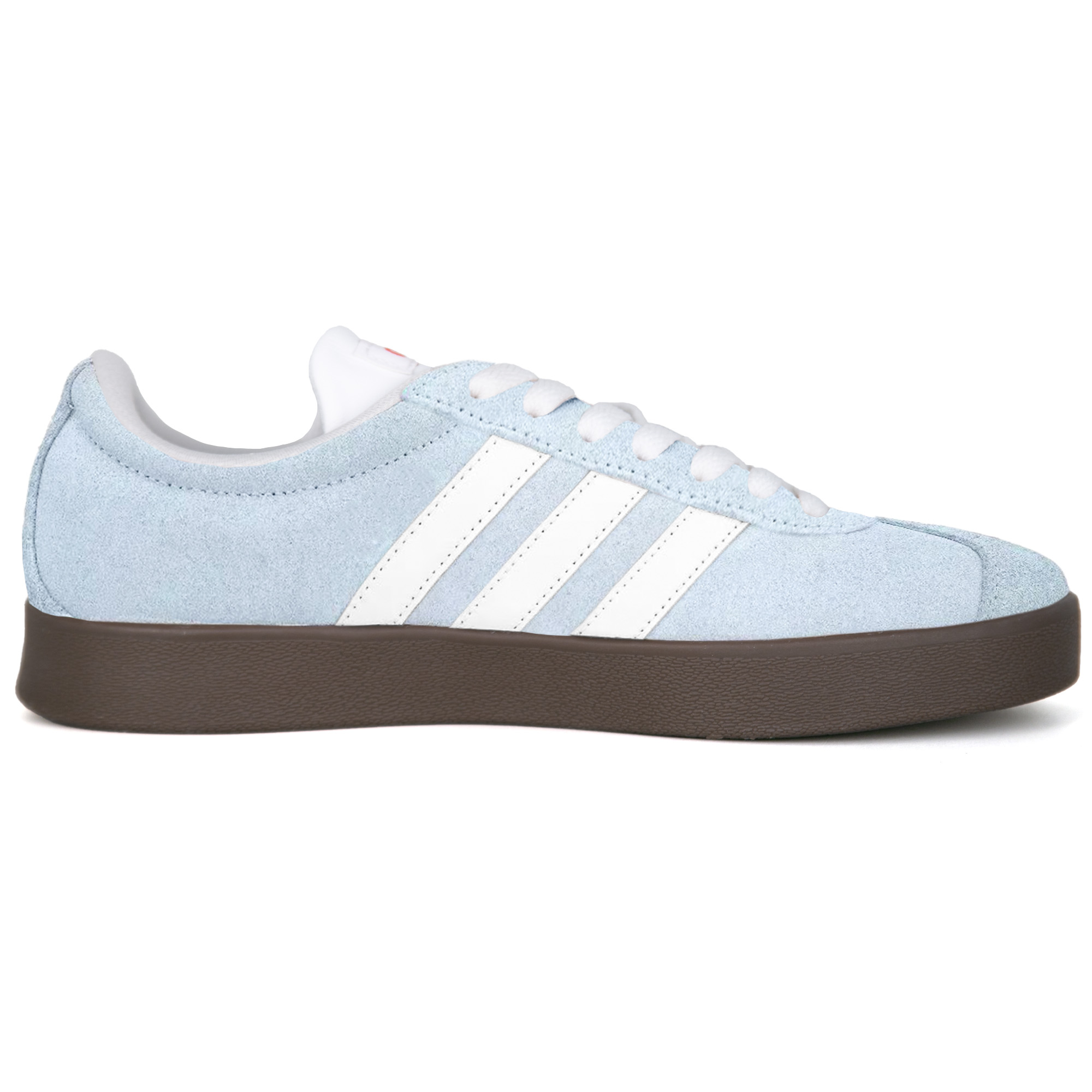 Adidas Vl Court Classic Minimalist Cloud Garden German Army Trainers Unisex Pink Blue — фото 3