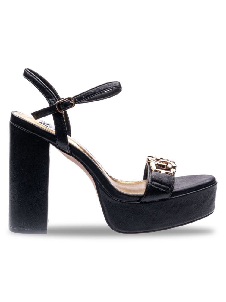 Сандалии Darling на платформе на блочном каблуке Lady Couture, черный