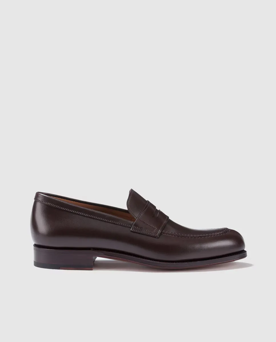 

Мужские мокасины Carmina s из коричневой кожи Carmina Shoemaker, коричневый