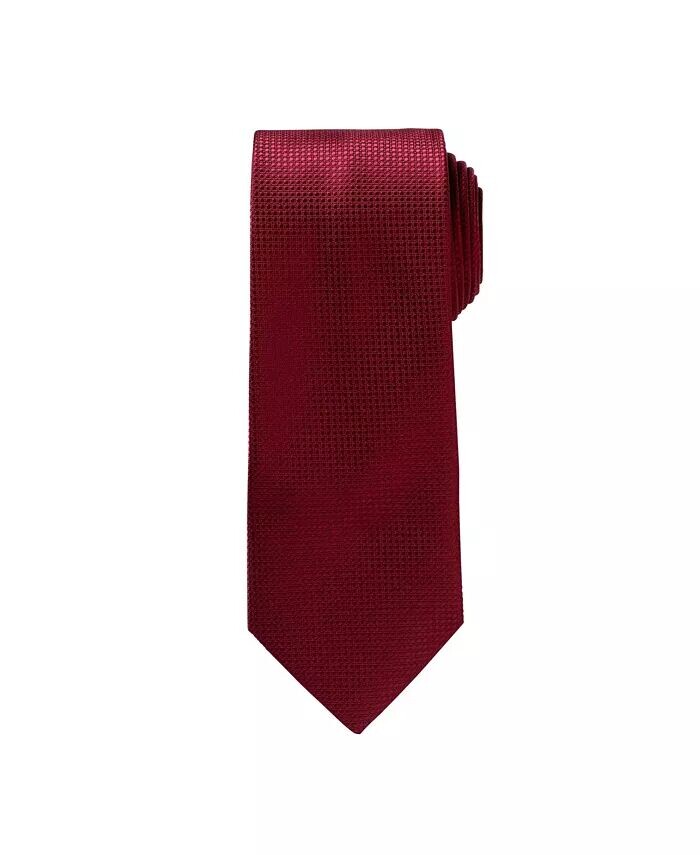 

Удлиненный классический текстурированный галстук Big & Tall KS Signature Collection KingSize, красный