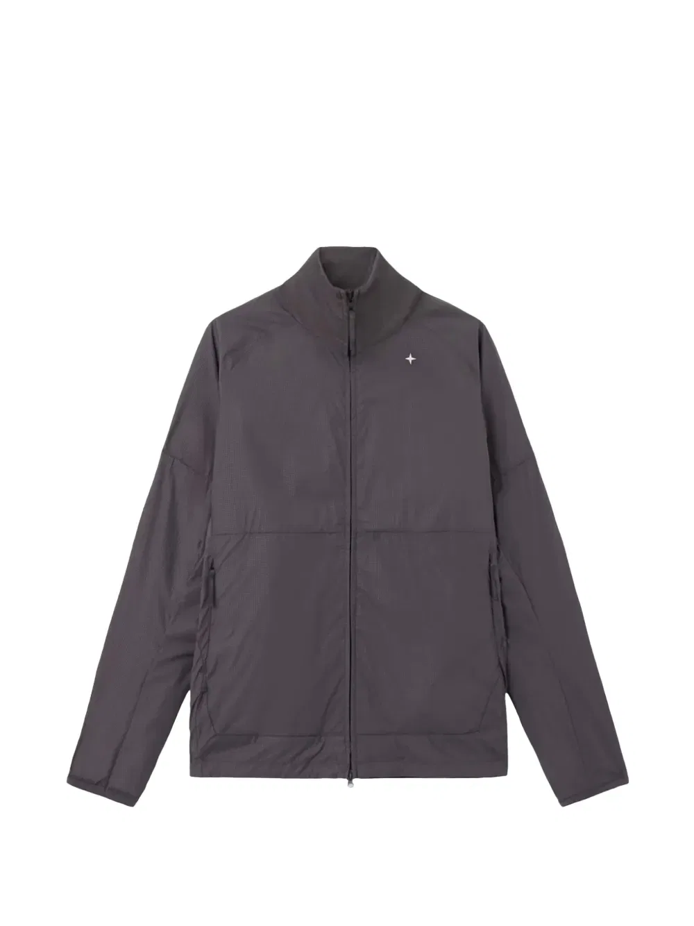 Фактурная куртка-блузон Stone Island, серый