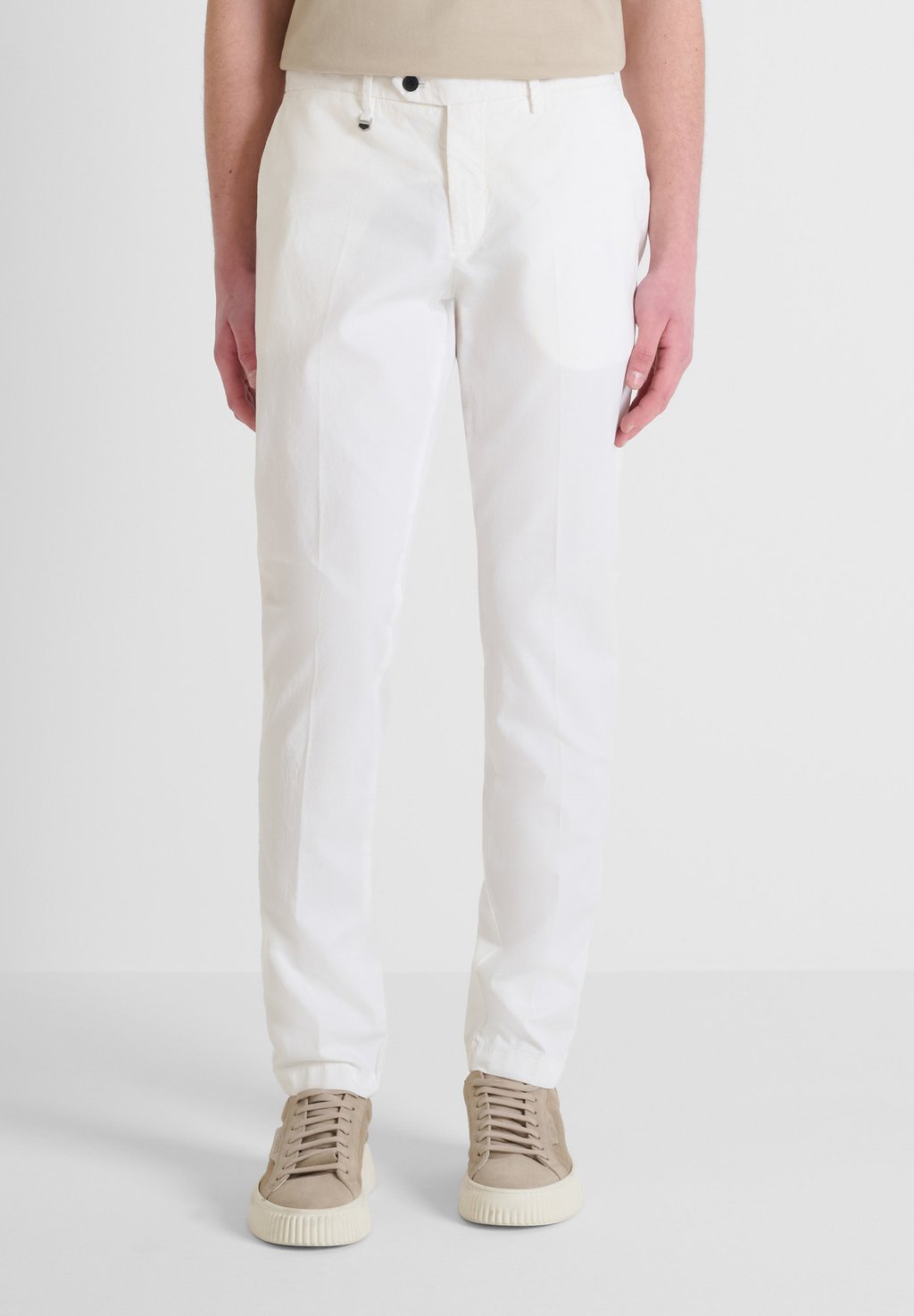 

Чиносы BRYAN IN GARMENT DYE STRETCH DOBBY Antony Morato, белый