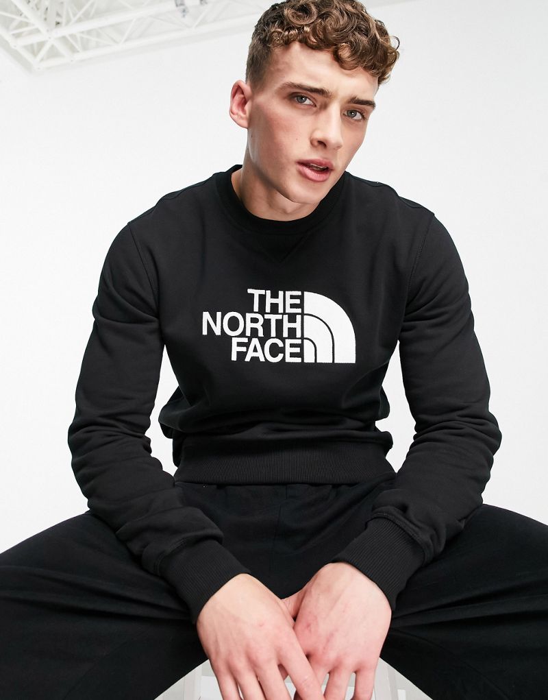 

The North Face — Дрю Пик — Черная толстовка