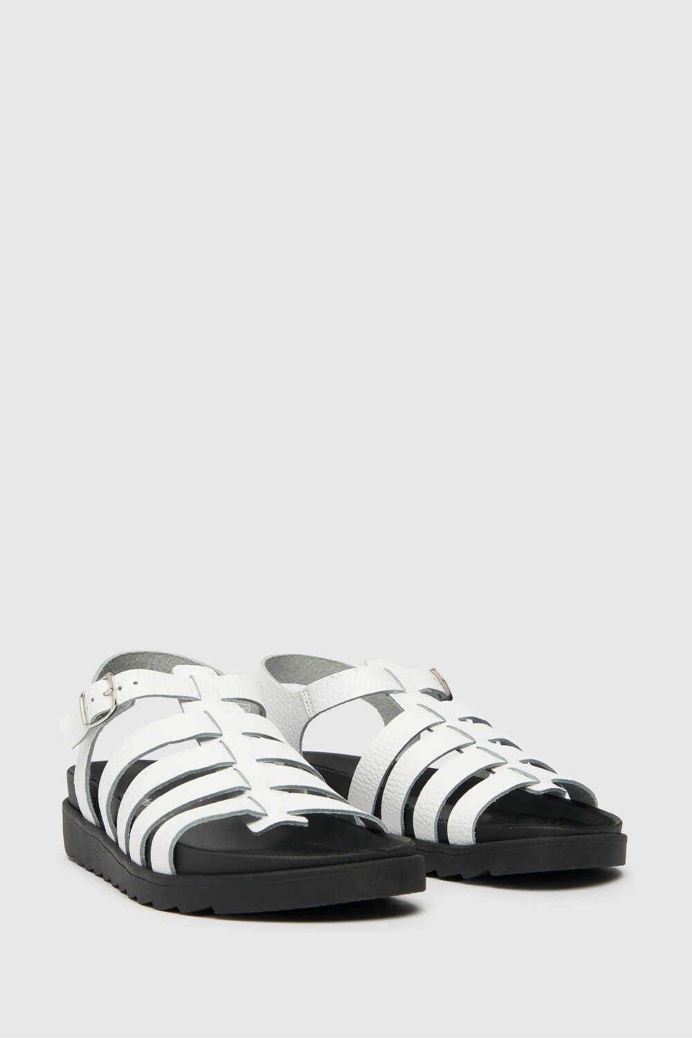 Белые босоножки Tilly Fisherman на толстой подошве Schuh, белый — фото 2