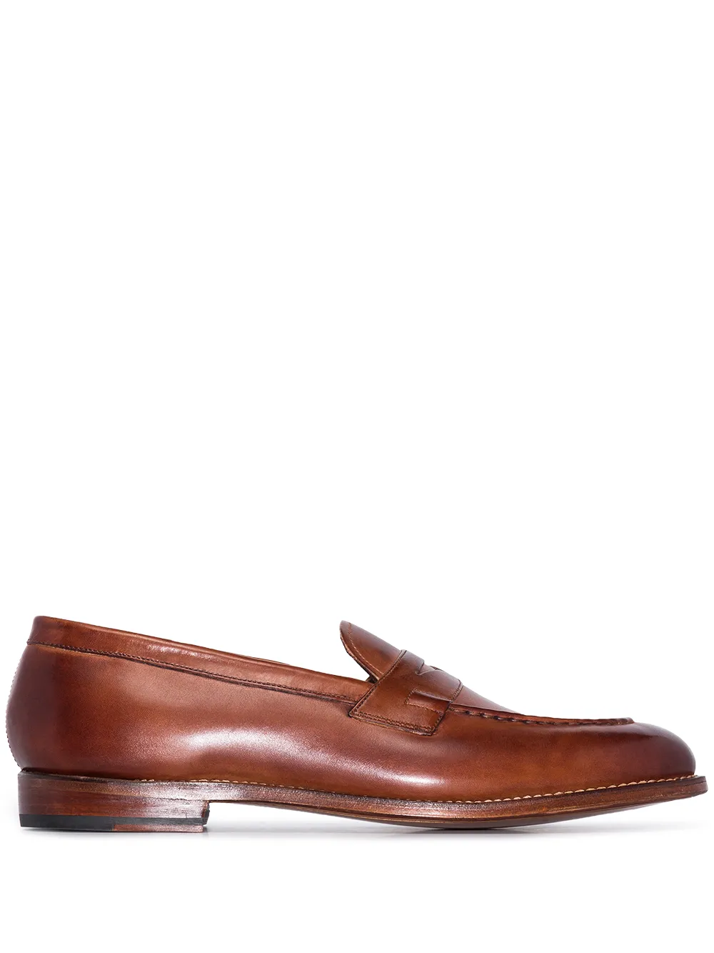 

Лоферы Lloyd с миндалевидным носком Grenson, коричневый