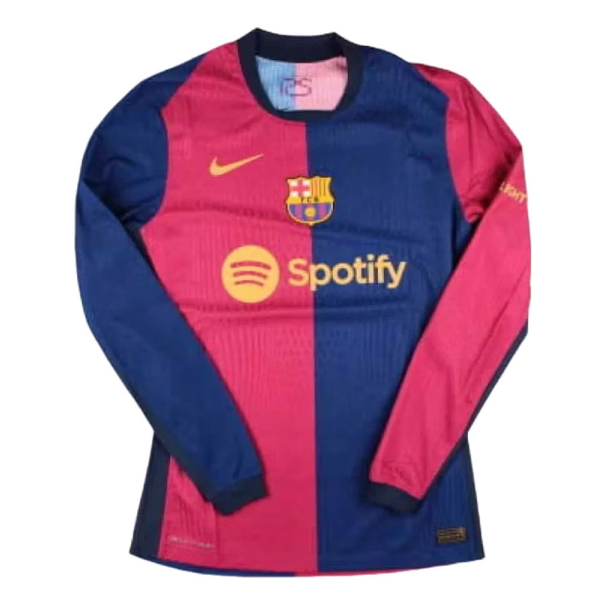 Футболка Nike Barcelona Vapor Home Long Sleeve 2024-2025 Dri-Fit ADV 'Multicolor'