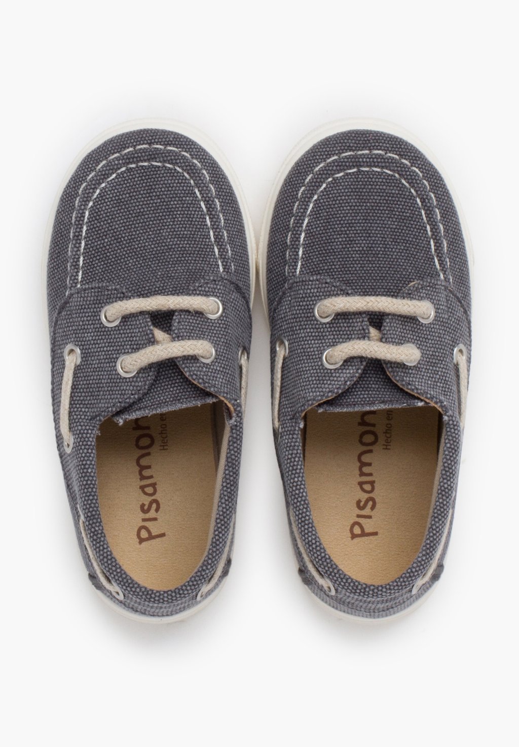Туфли-лодочки VERANO ORGÁNICA - Baby shoes Pisamonas, цвет Gris Azulado — фото 3