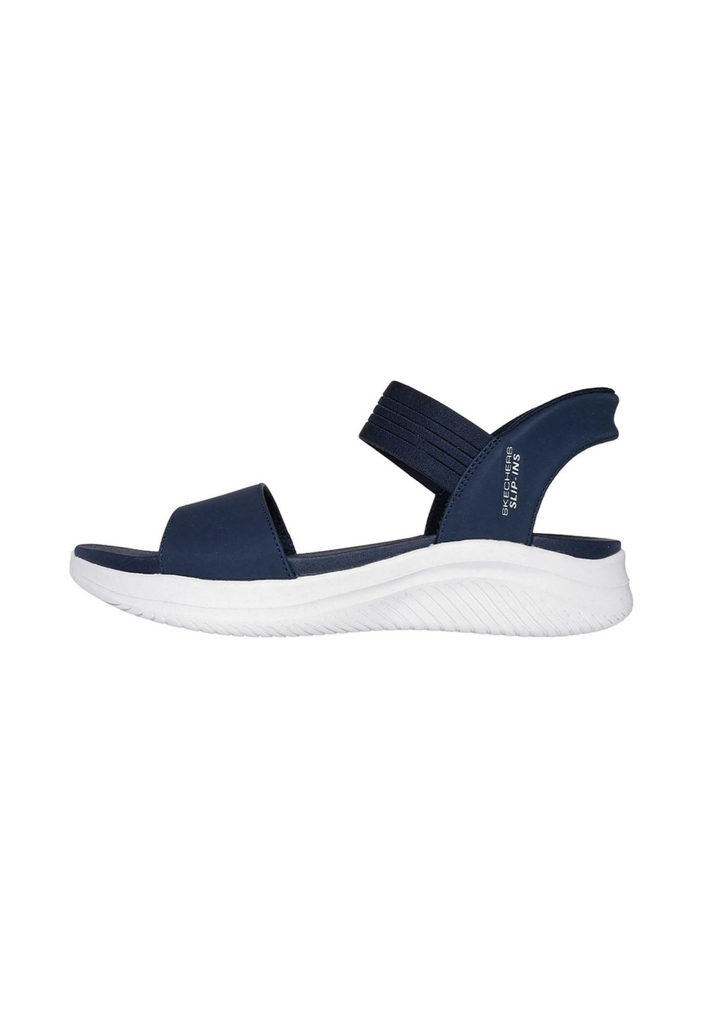 Босоножки на платформе Wedge sandals Skechers, темно-синий