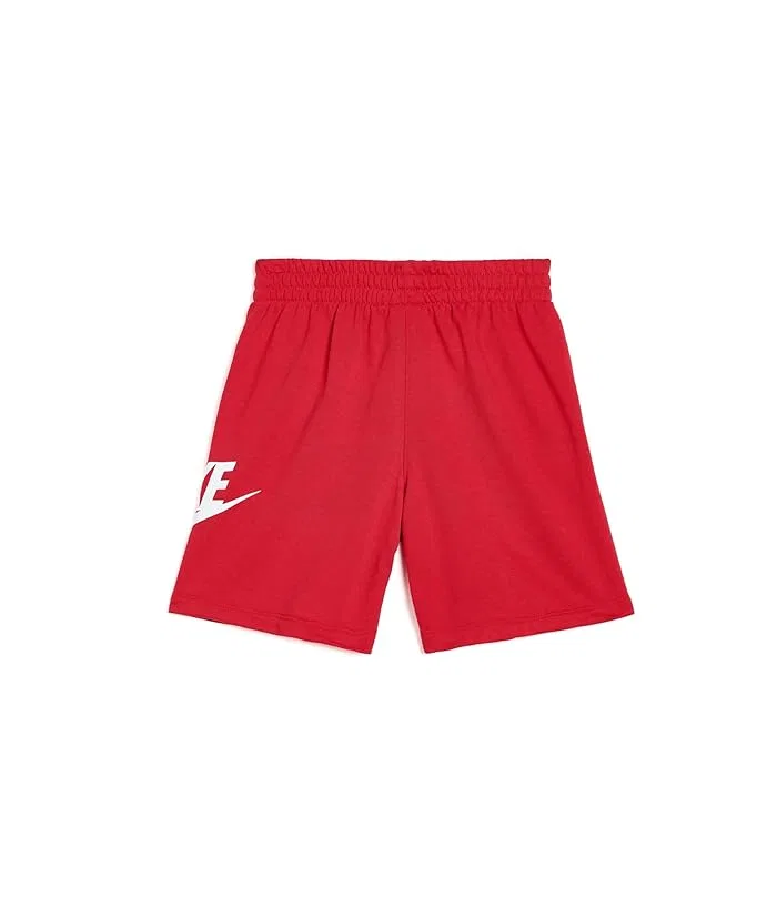 Шорты из футера Nike Kids French Terry Shorts, University Red — фото 2