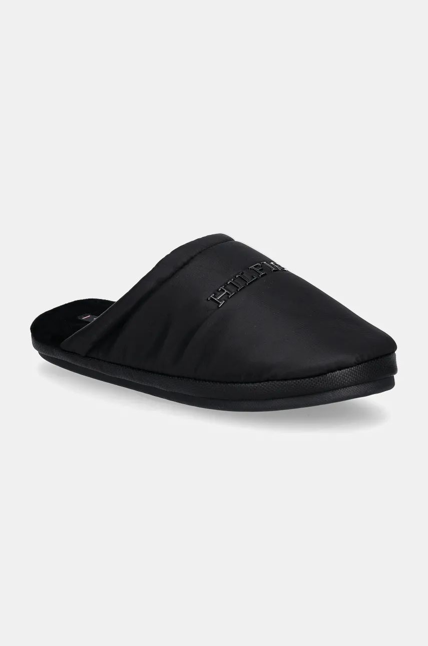 

Тапочки Tommy Hilfiger NYLON HILFIGER HOUSE SHOE, черный