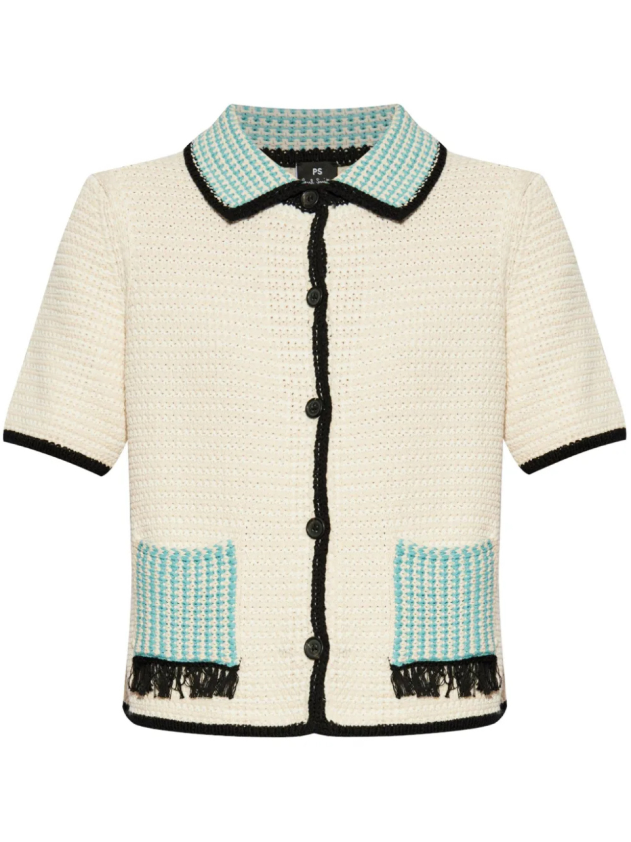 

Кардиган с короткими рукавами PS Paul Smith, нейтральный