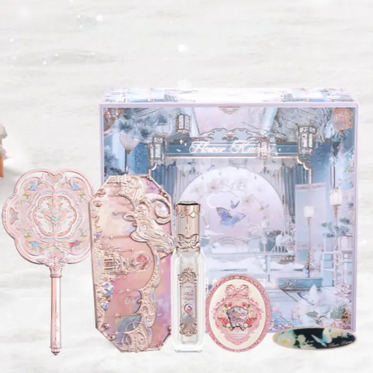Набор косметики FlowerKnows Moonlight Mermaid Box, легко растушевывается, комплект из пяти предметов Flower Knows — фото 2
