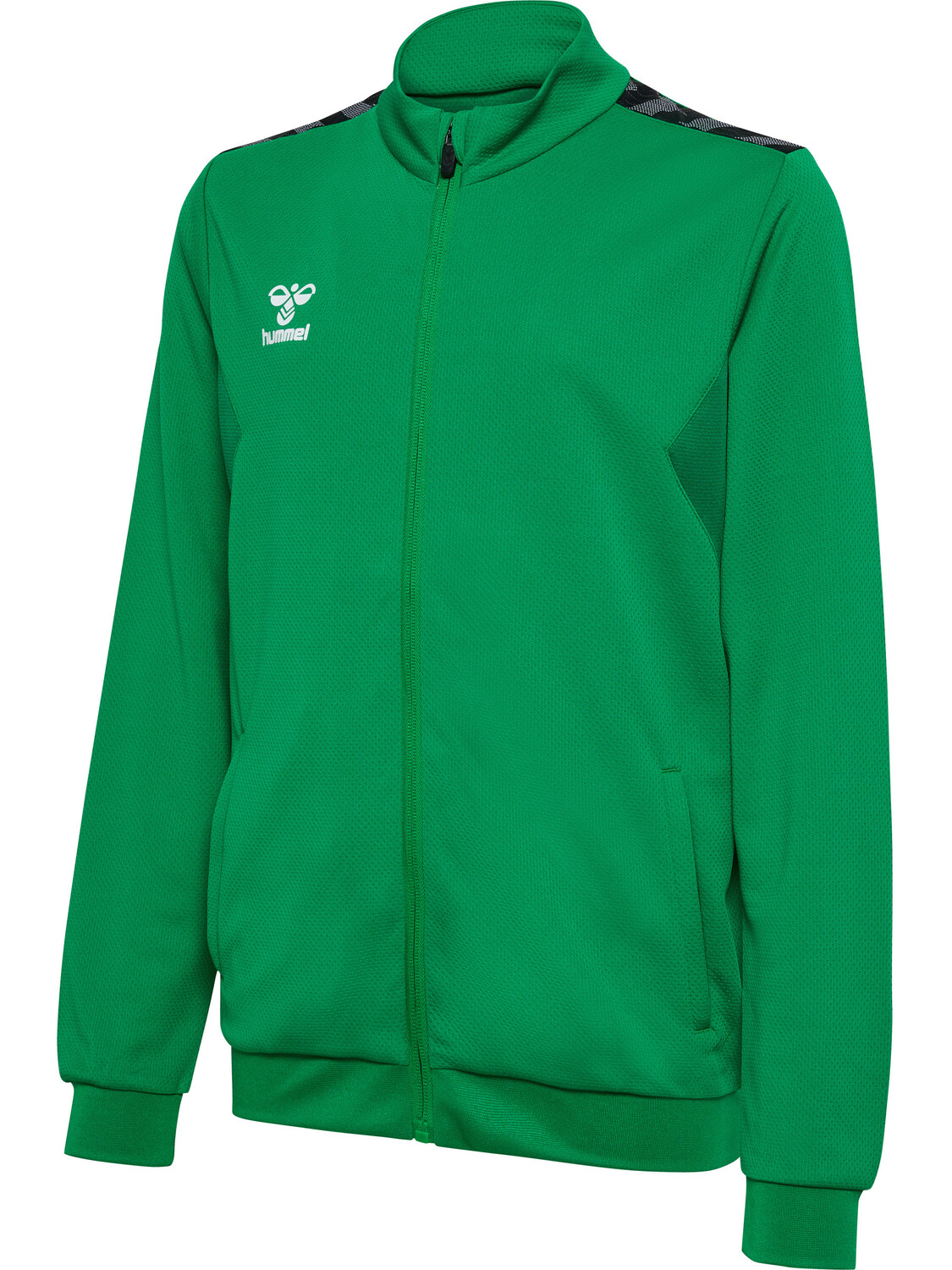 Толстовка Hummel Reißverschlussjacke Hmlauthentic Pl Zip Jacket Kids, цвет JELLY BEAN — фото 4