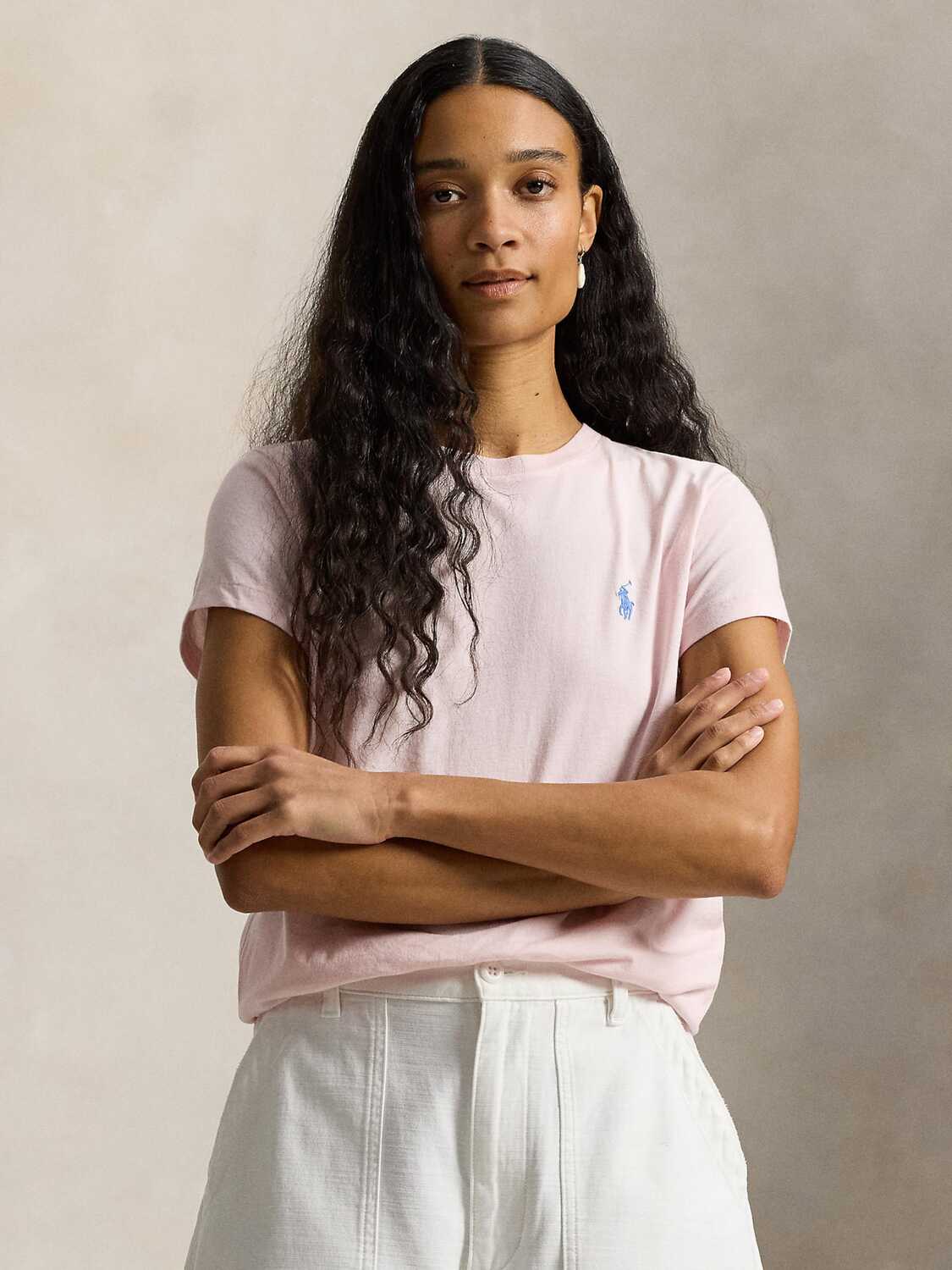 Polo Ralph Lauren Футболка в розовом цвете — фото 2