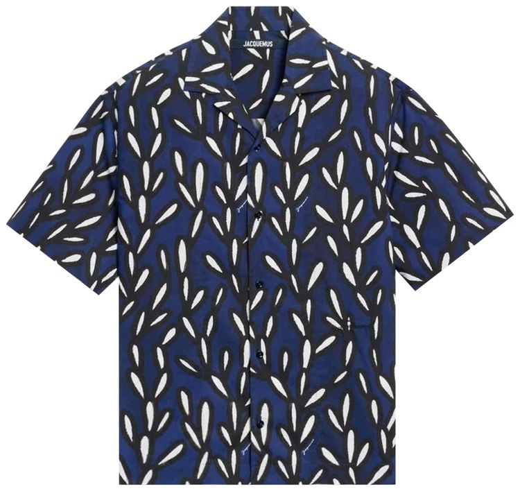 

Джинсы Jacquemus La Chemise Jean 'Print Navy/Black', синий
