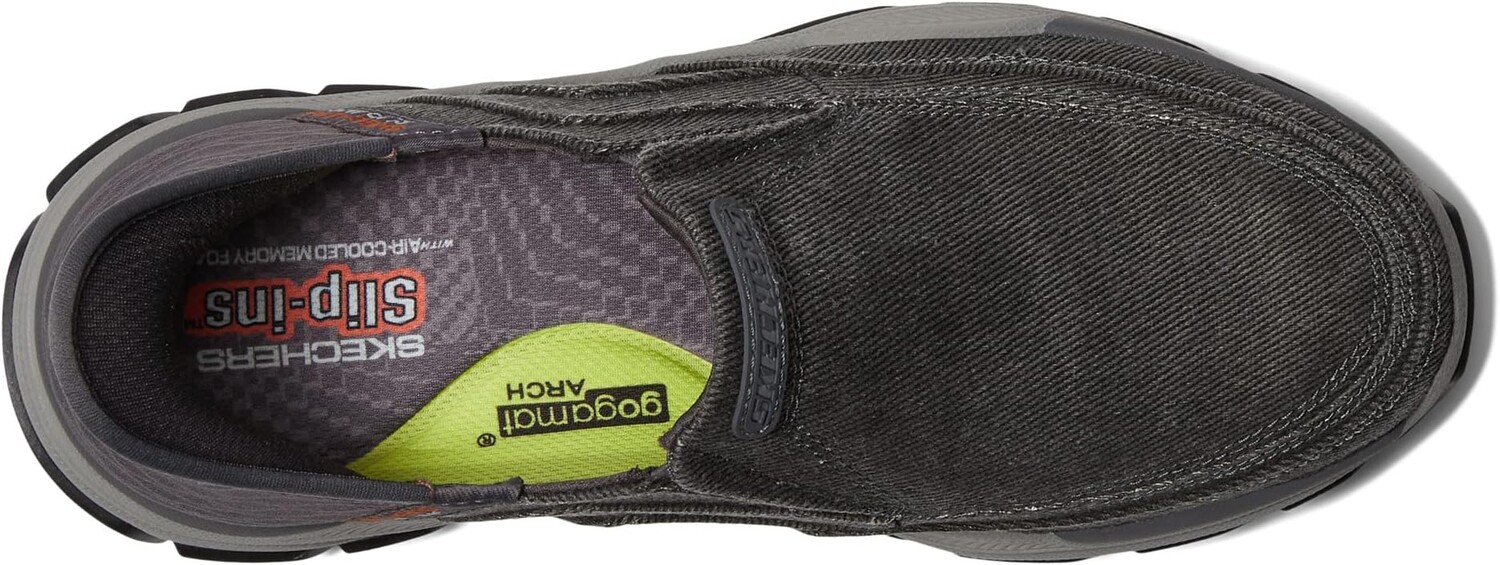 Кроссовки Respected Holmgren Hands Free Slip-Ins SKECHERS, цвет Charcoal — фото 2