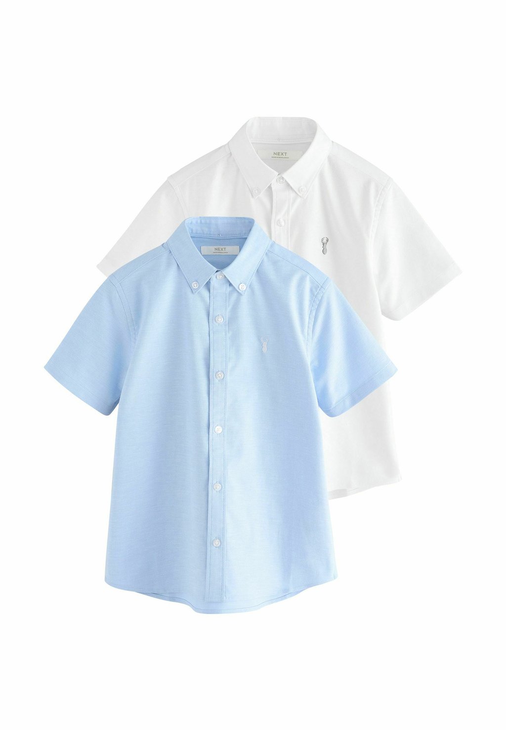 

Рубашка REGULAR FIT - SHORT SLEEVE 2 PACK Next, белый