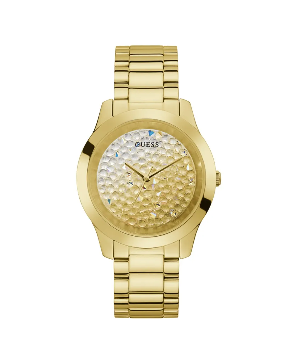 

Женские часы Crush GW0020L2 из стали и золотого ремешка Guess