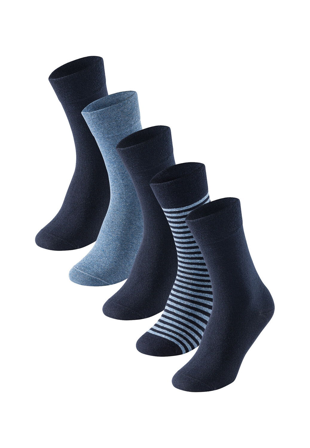 

Носки Schiesser 5 шт, цвет Blau/Gestreift
