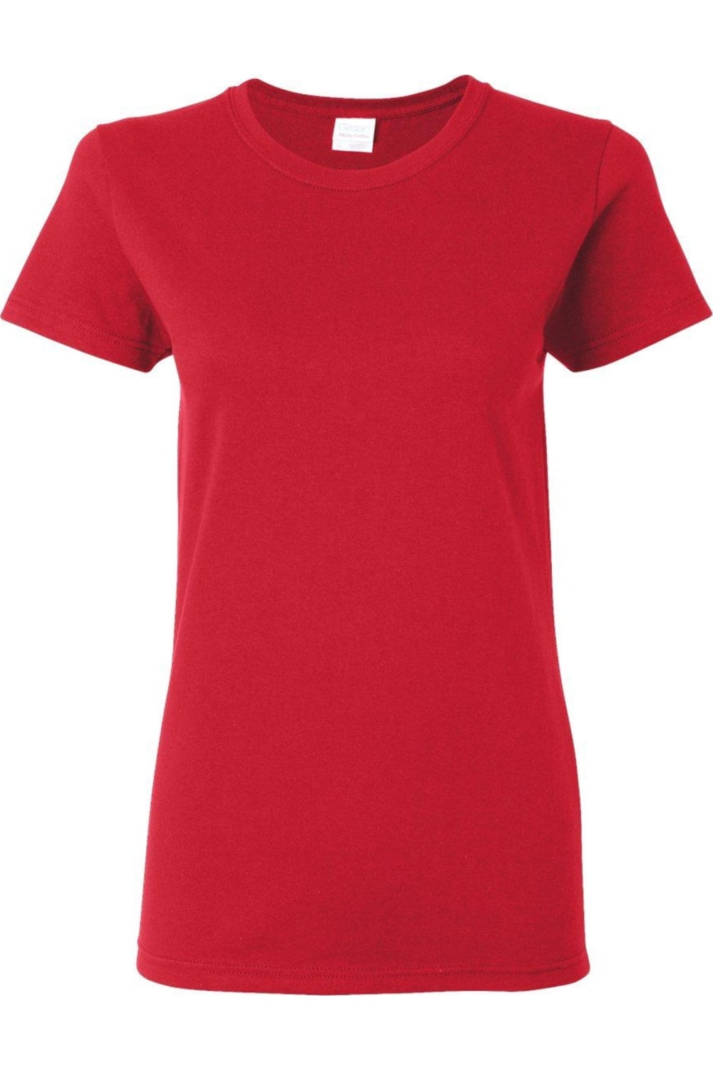 

Женская футболка Gildan Heavy Cotton, красный