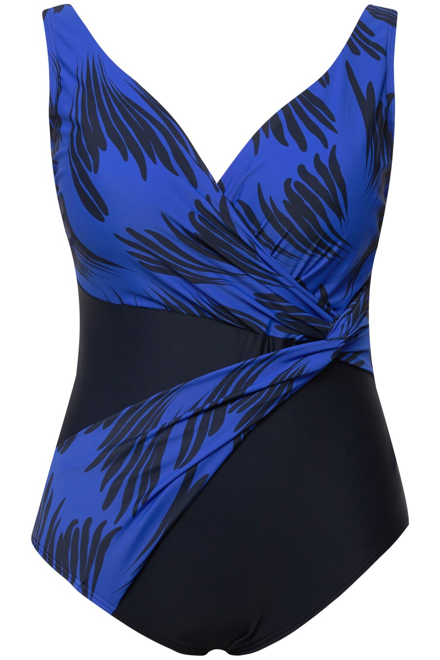 

Купальник без косточек Ulla Popken, цвет marine blue/Cobalt blue
