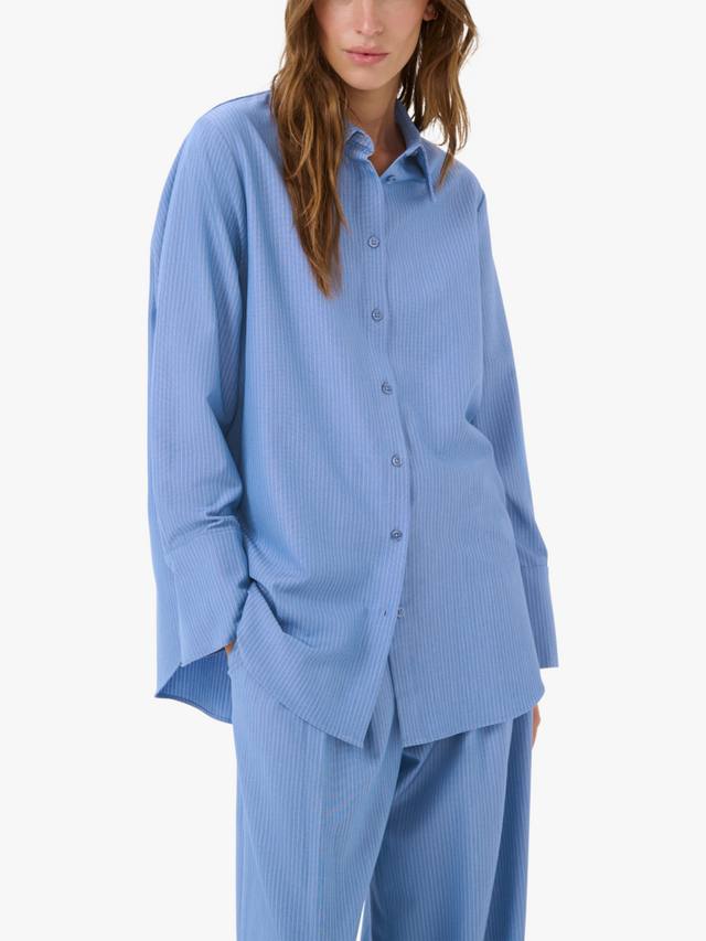 

Футболка Vitta в полоску MY ESSENTIAL WARDROBE, Skye Blue