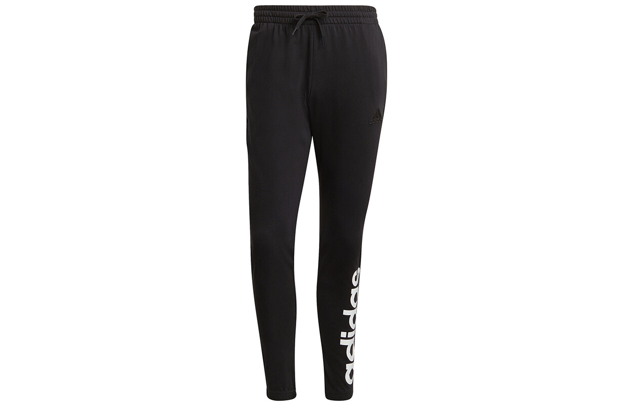 

ESSENTIALS Трикотажные спортивные штаны для мужчин Adidas, черный