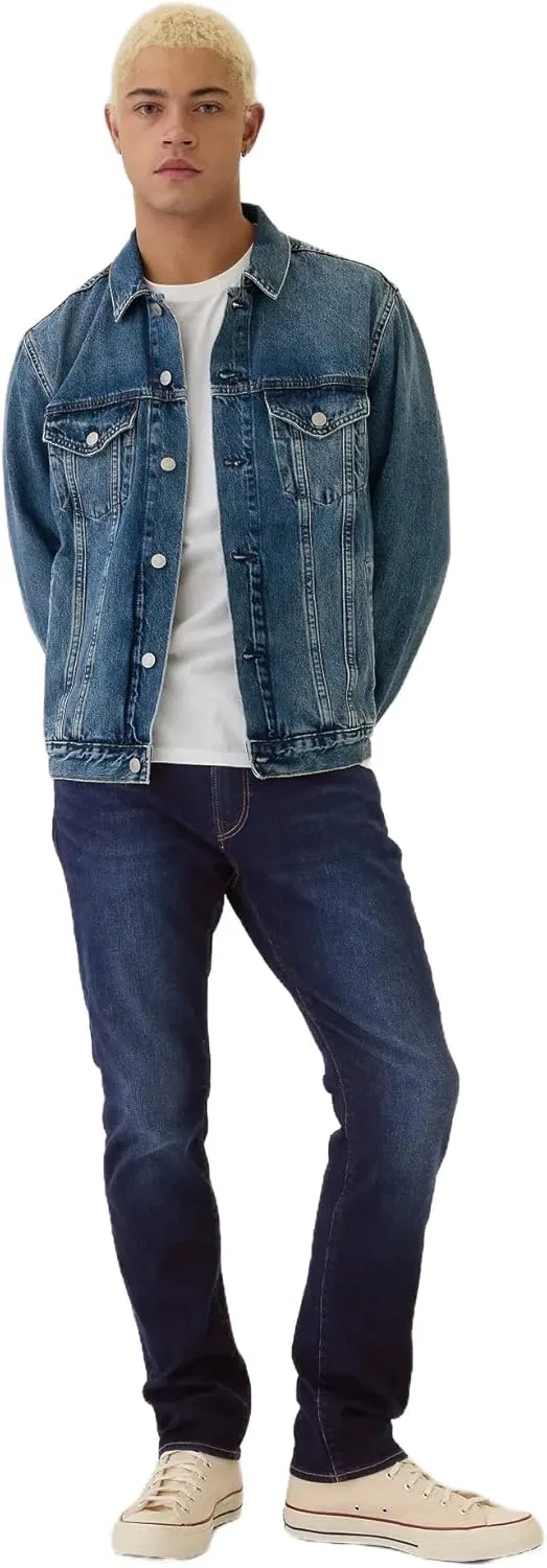 Джинсы Slim Fit GAP, Темная стирка