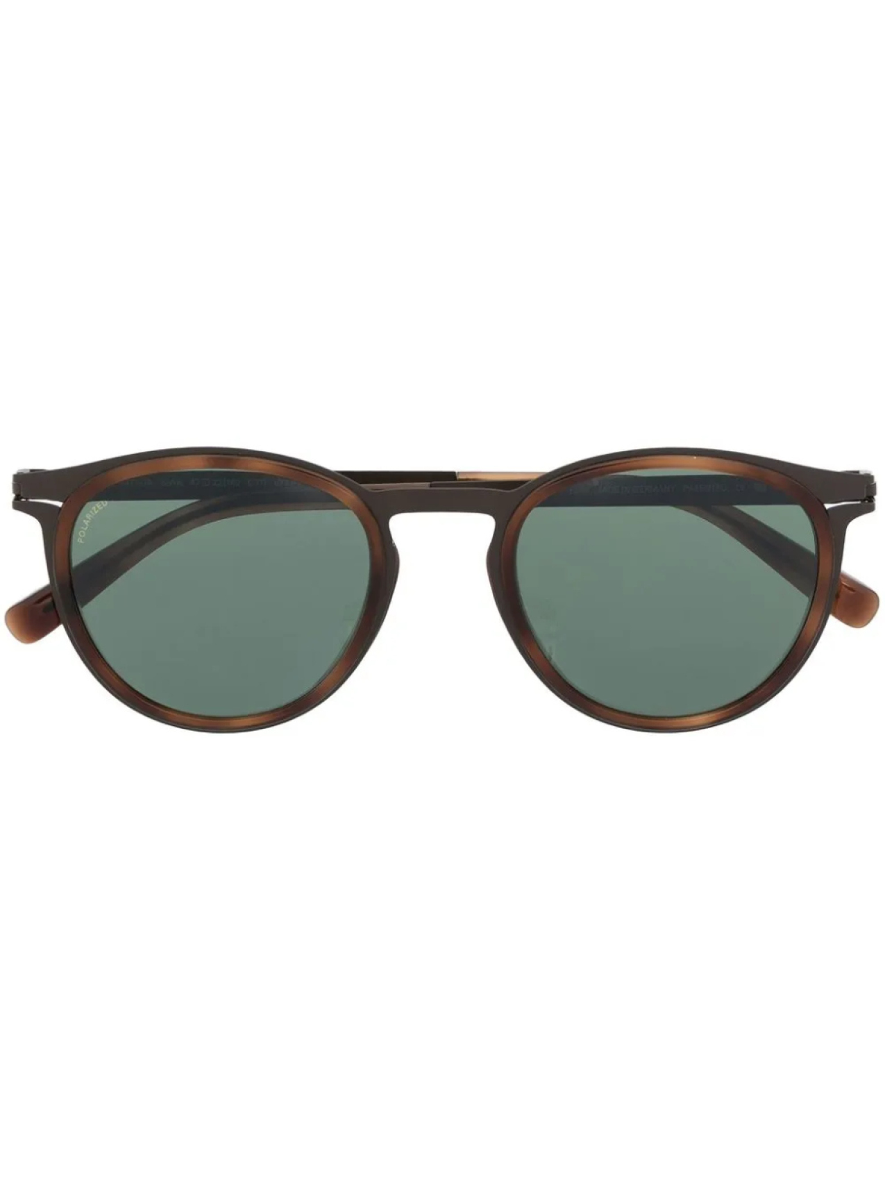 

Mykita солнцезащитные очки Siwa 711 в круглой оправе, коричневый