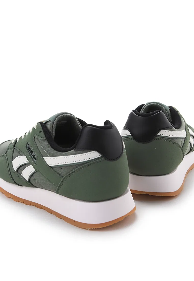 Кроссовки мужские спортивные Prime Event, Reebok, черный/зеленый — фото 3
