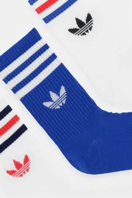 Носки длинные 3 шт Adidas Originals, белый — фото 2