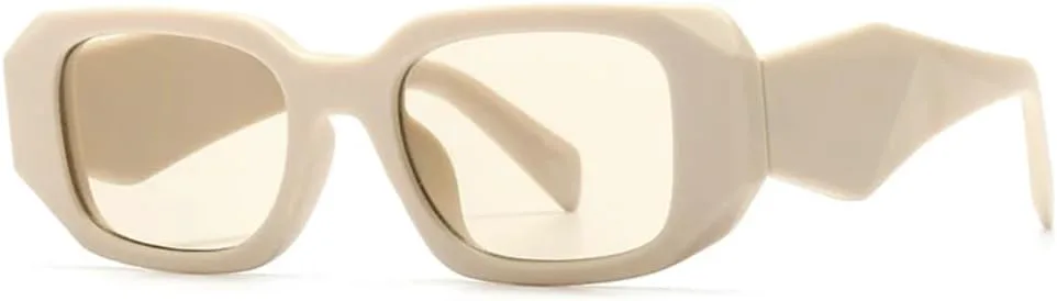 

Солнцезащитные очки с защитой UV400 | Компактная легкая оправа, цветные линзы | Для женщин и мужчин, для занятий спортом на открытом воздухе и вождения DSVIGF, White