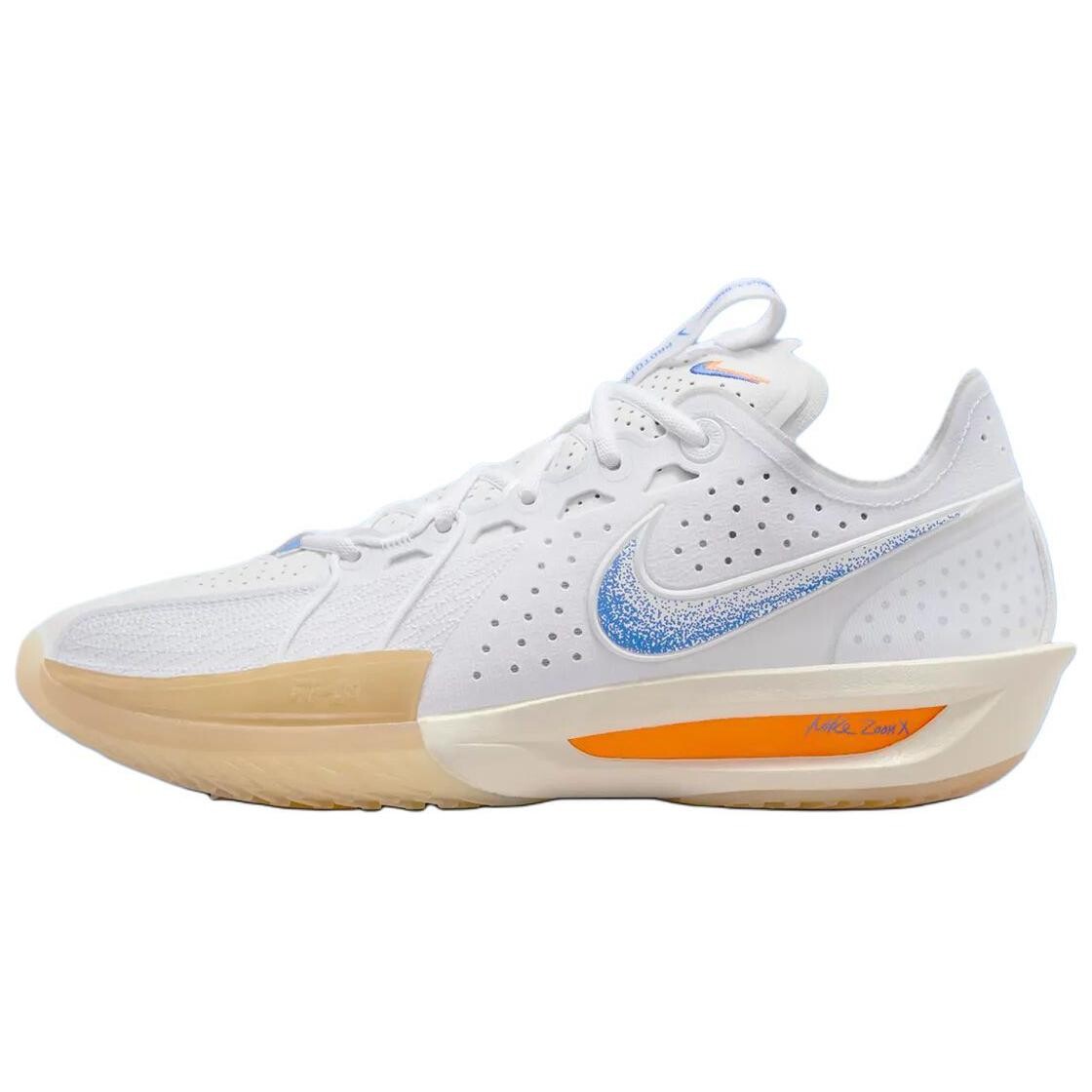 

Кроссовки Nike Air Zoom G.T. Cut 3 Vintage Basketball Shoes Unisex Low-top White/Cosmic Clay/Dusty Cactus, белый