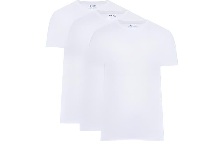 Polo Ralph Lauren Футболки Logo Embroidered Crewneck набор из трех штук — фото 3