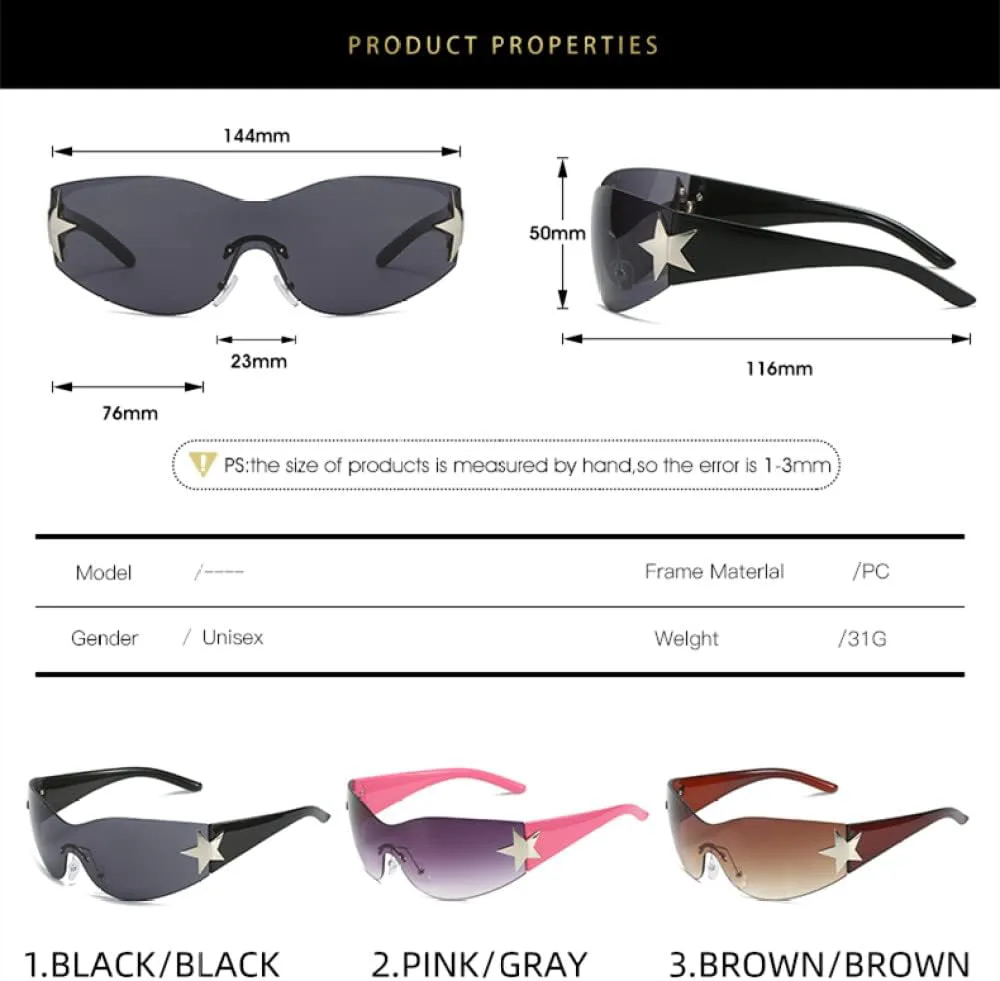 

MUTYNE Роскошные панк-спортивные солнцезащитные очки для женщин, цельные солнцезащитные очки для мужчин, защитные очки от УФ-излучения UV400, модные очки, C12