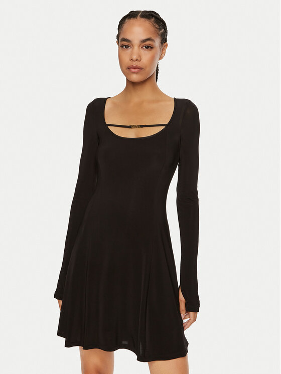 

Повседневное платье slim fit 77HAO922 J0007 Versace Jeans Couture, черный