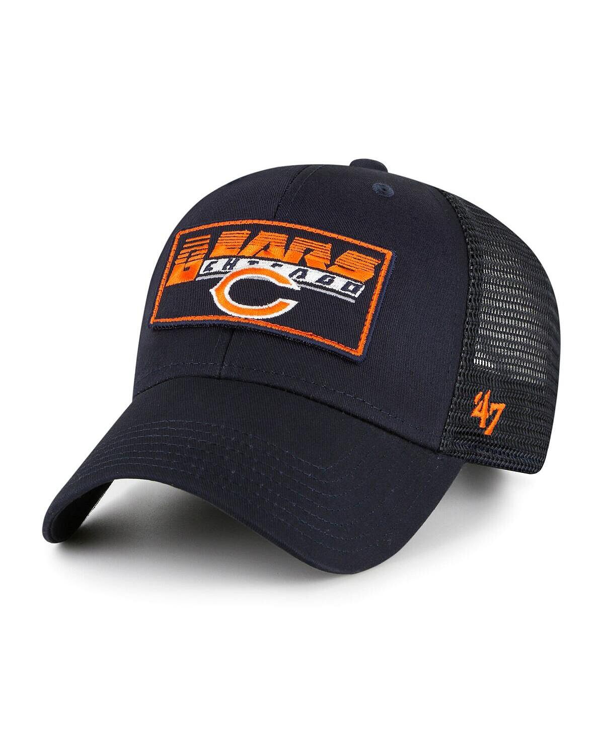 

Темно-синяя регулируемая кепка для юношей Chicago Bears Levee MVP Trucker '47 Brand