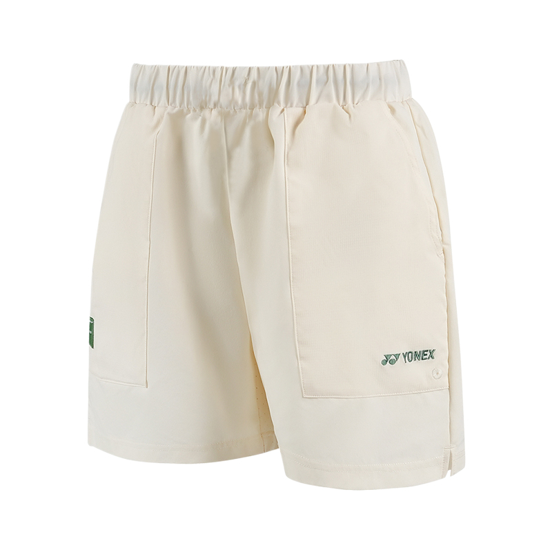 

Натуральные и экологичные спортивные шорты для женщин YONEX, бежевый