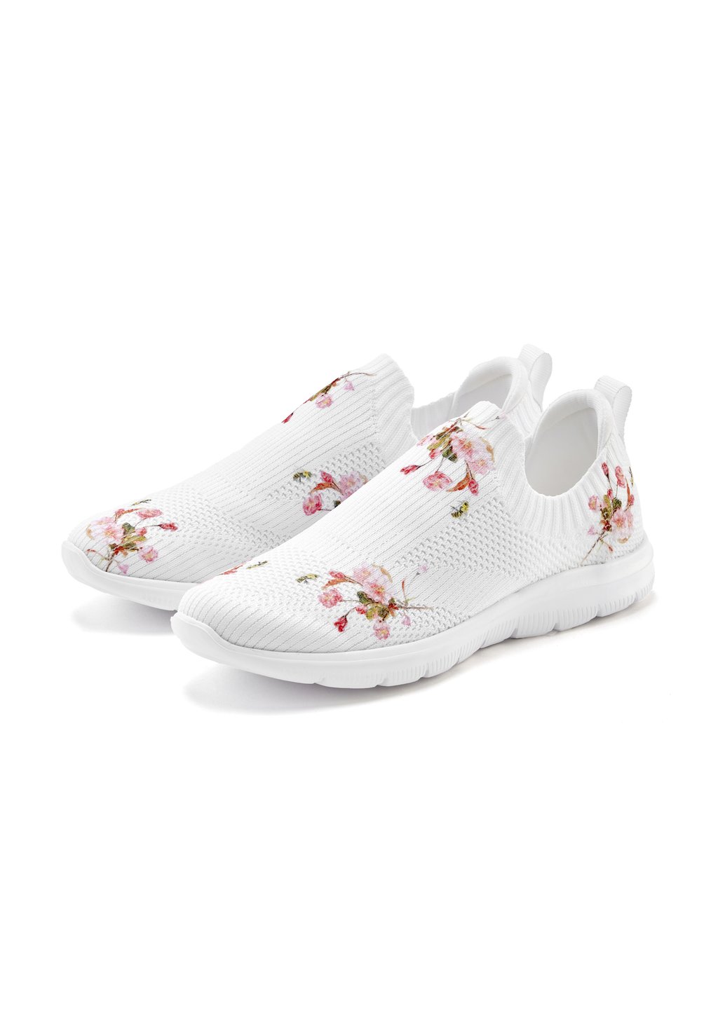 Кроссовки SNEAKER - Slip-ons LASCANA, белый