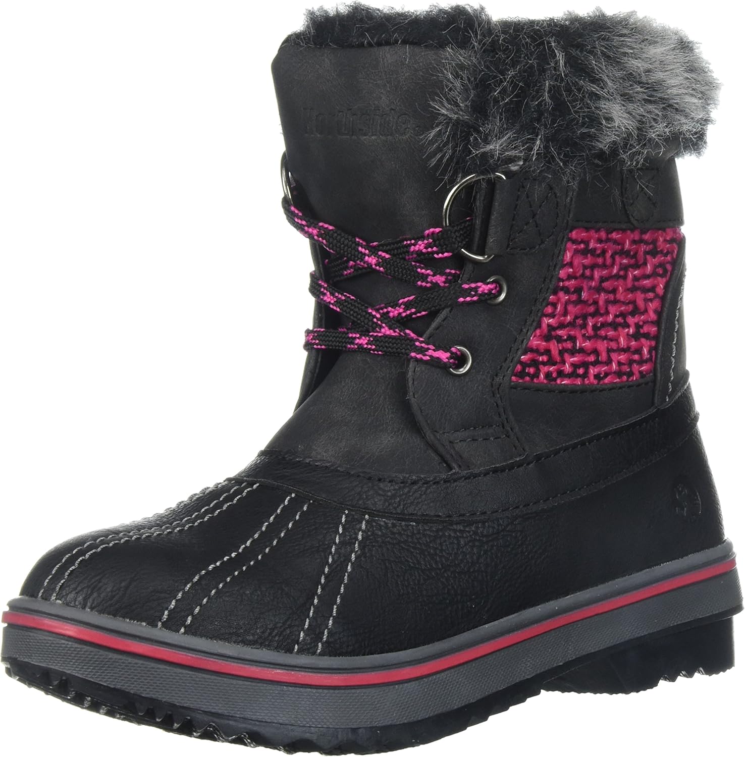 

Модные ботинки BROOKELLE от Northside Girl, черный/фуксия