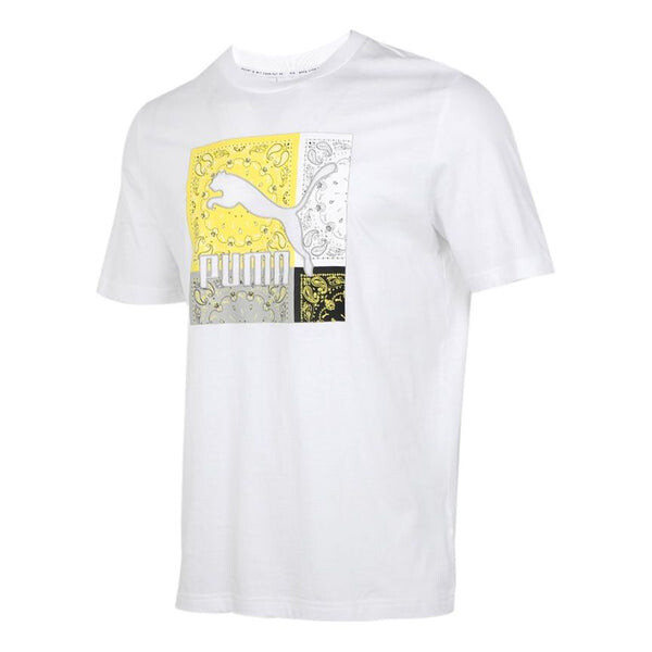 

Футболка ob graphic t-shirt 'white' Puma, белый