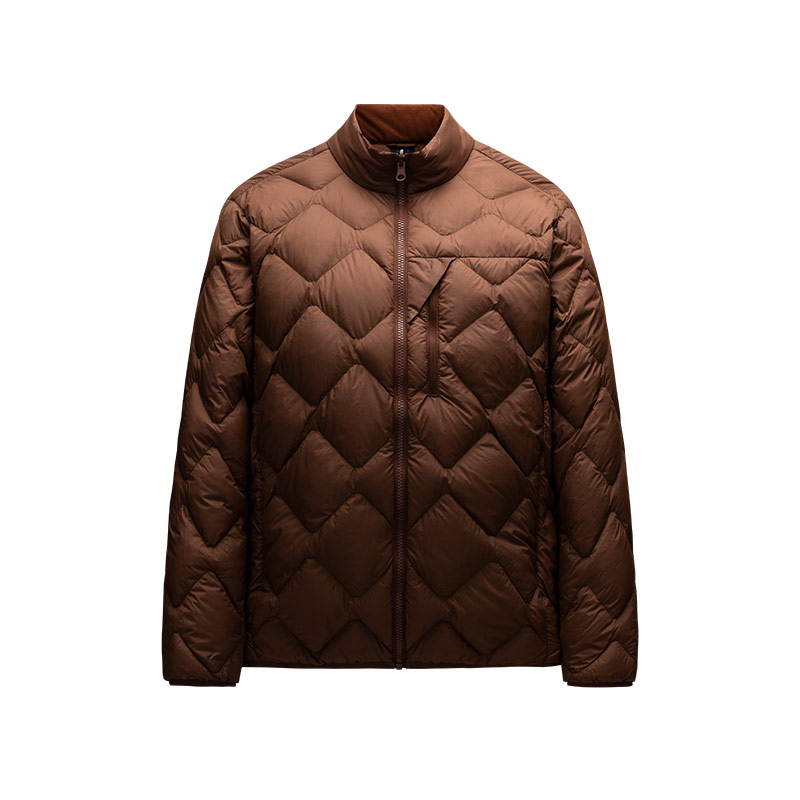 

ANTA SUPERSTORE Пуховик мужской дымчато-красный коричневый, Smoke Red Brown