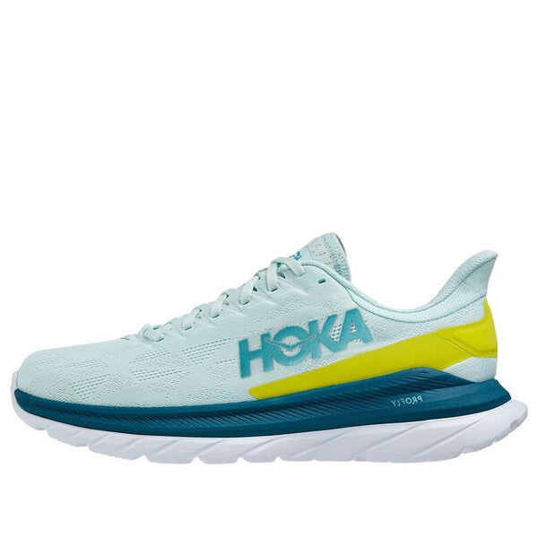 

Кроссовки mach 4 'blue glass evening primrose' Hoka One One, синий