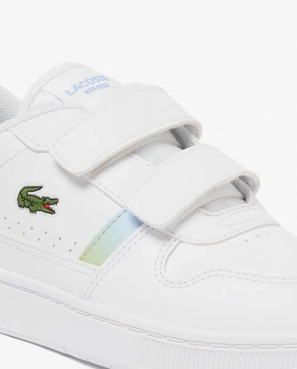 Lacoste Детские унисекс кроссовки T-Clip, набор унисекс белого цвета — фото 4
