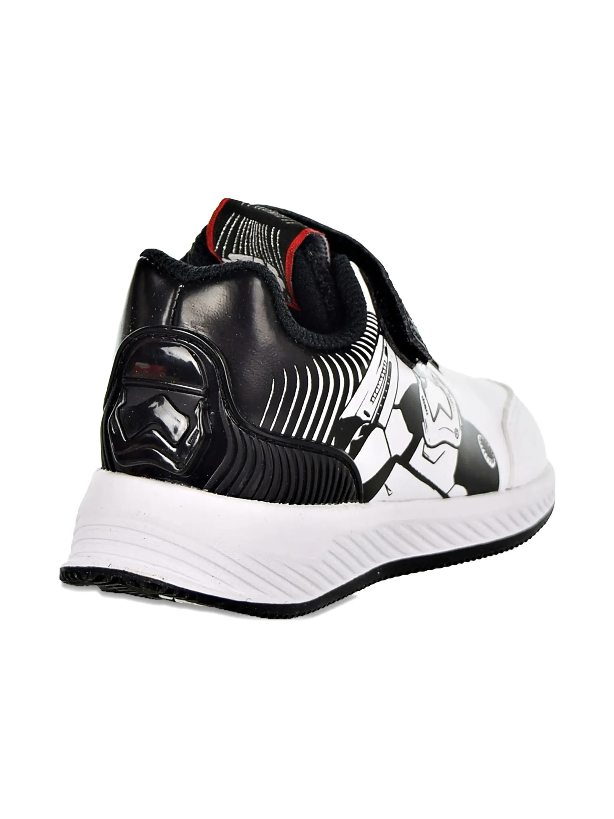 Кроссовки RapidaRun Star Wars - Core Black/Cloud White/Scarlet Adidas Kids, белый — фото 4