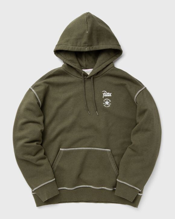 

Худи Converse X Patta Hoodie, цвет utility green heather