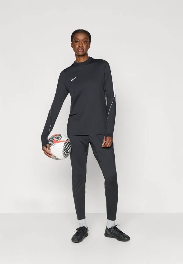 Футболка с длинными рукавами и круглым вырезом Nike Performance, Black/White — фото 2