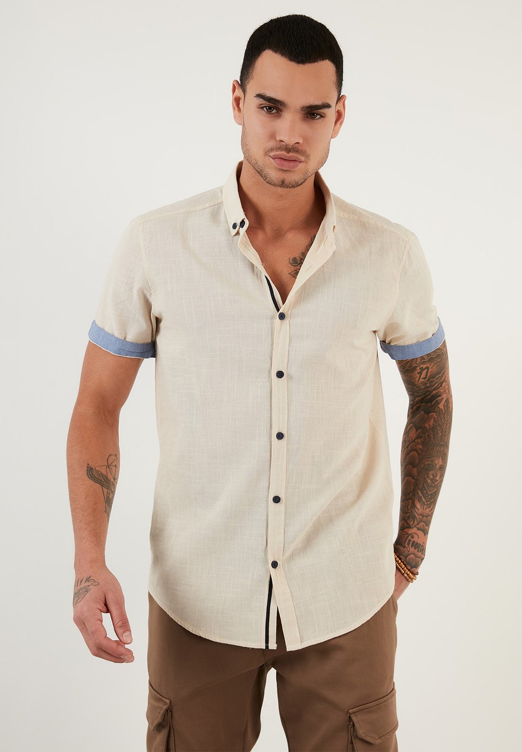 

Рубашка REGULAR FIT Buratti, цвет Stone